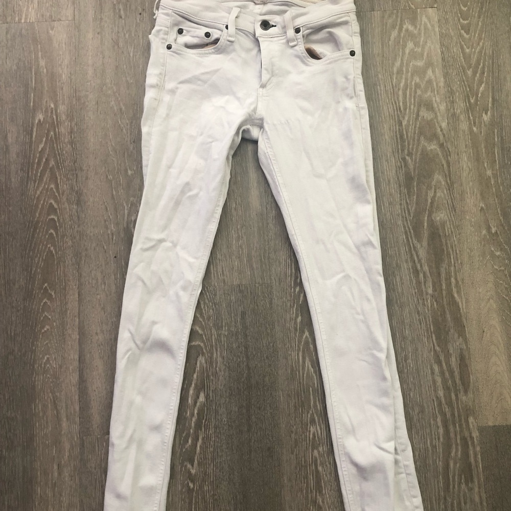Rag & Bone white jeans